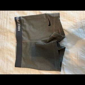 Grey Nike Pro Spandex